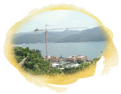 Upgrading works at Mui Wo STW