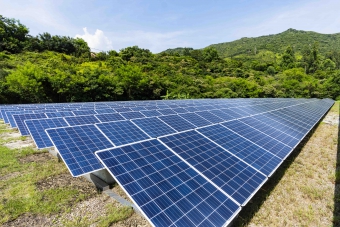 Solar Farm at Siu Ho Wan Sewage Treatment Works