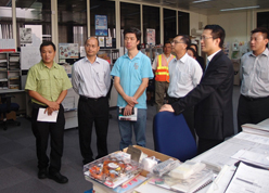 Briefing to Sham Shui Po District Councillors the operation of the covered sedimentation tanks and associated deodorisation units