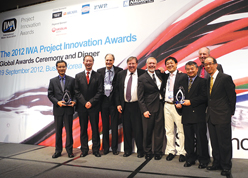 2012年国际水协会项目创新大奖
的全球荣誉大奖（应用研究组别）