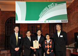 We won two accolades in Hong Kong Institute of Landscape Architects Design Awards 2012