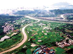 Completed Sheung Yue River Improvement Works in Fanling