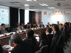 Yuen Long District Council Meeting on 13 December 2012