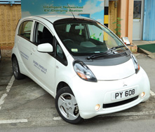 Electric vehicle in Shatin STW