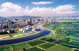Completed Shenzhen River Regulation Project Stage I, II & III
