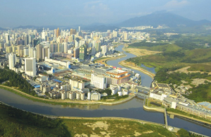 Completed Shenzhen River Regulation Project Stage I, II & III