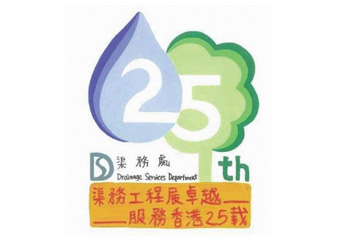 全港中學壁畫設計比賽冠軍優勝者領獎