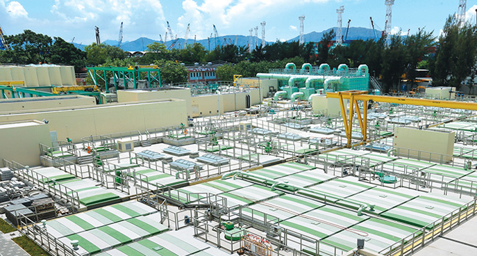 屯門望后石污水處理廠