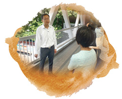 高級工程師李康年先生向傳媒講解工程細節