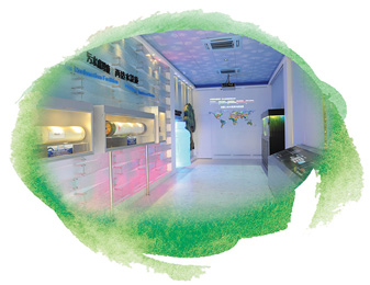 位於沙田污水處理厰内的再造水設施