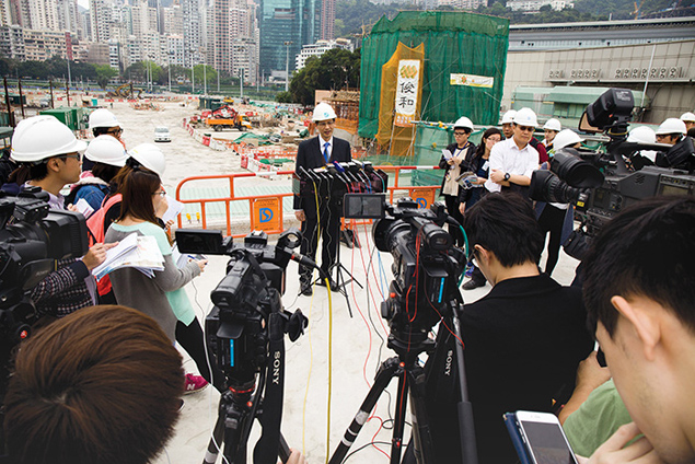 舉行年度簡報會向傳媒闡述防洪工作的最新情況