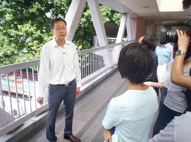 新聞專題節目《時事多面睇》專訪