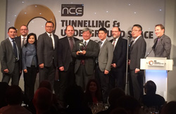Relocation of Sha Tin Sewage Treatment Works to caverns received “Sustainable Use of Underground Space Category” award from British engineering magazine