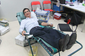 工程顾问于2015年9月1日安排捐血日活动