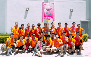 DSD’s dragon boat team won the third runner-up in the “2015 Shatin Dragon Boat Race” men's medium boat event