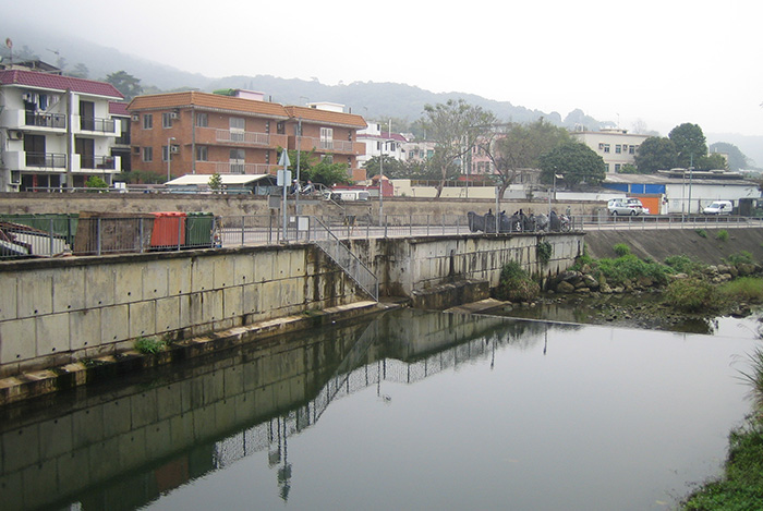 Ho Chung River before improvement