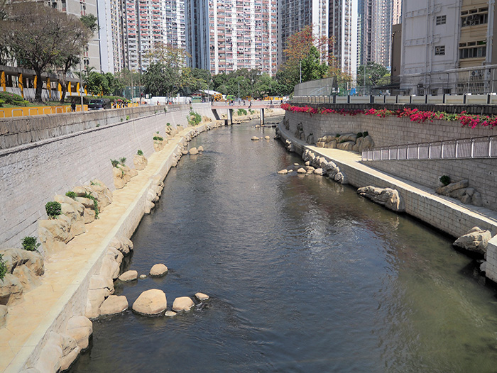 Kai Tak River after the Improvement Works