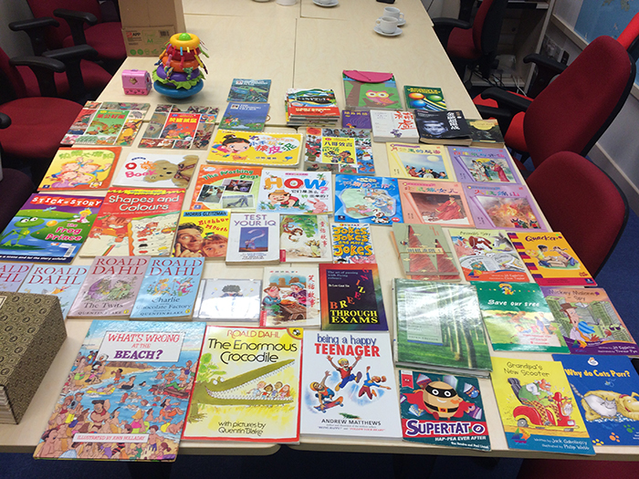 Books, Children Toys and Video Disc Exchange Activity