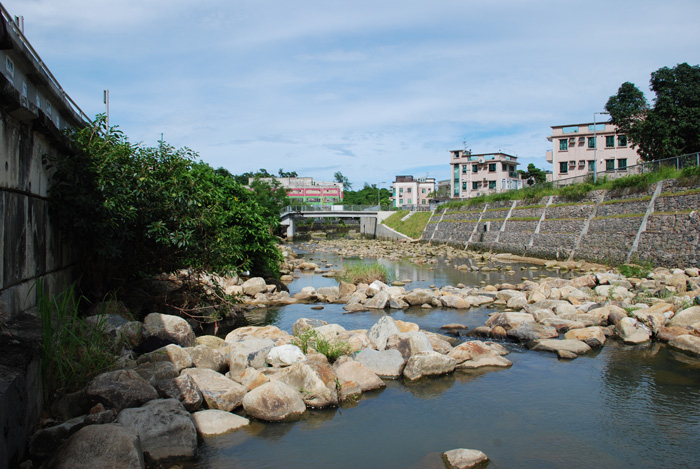 Ho Chung River after the improvement works