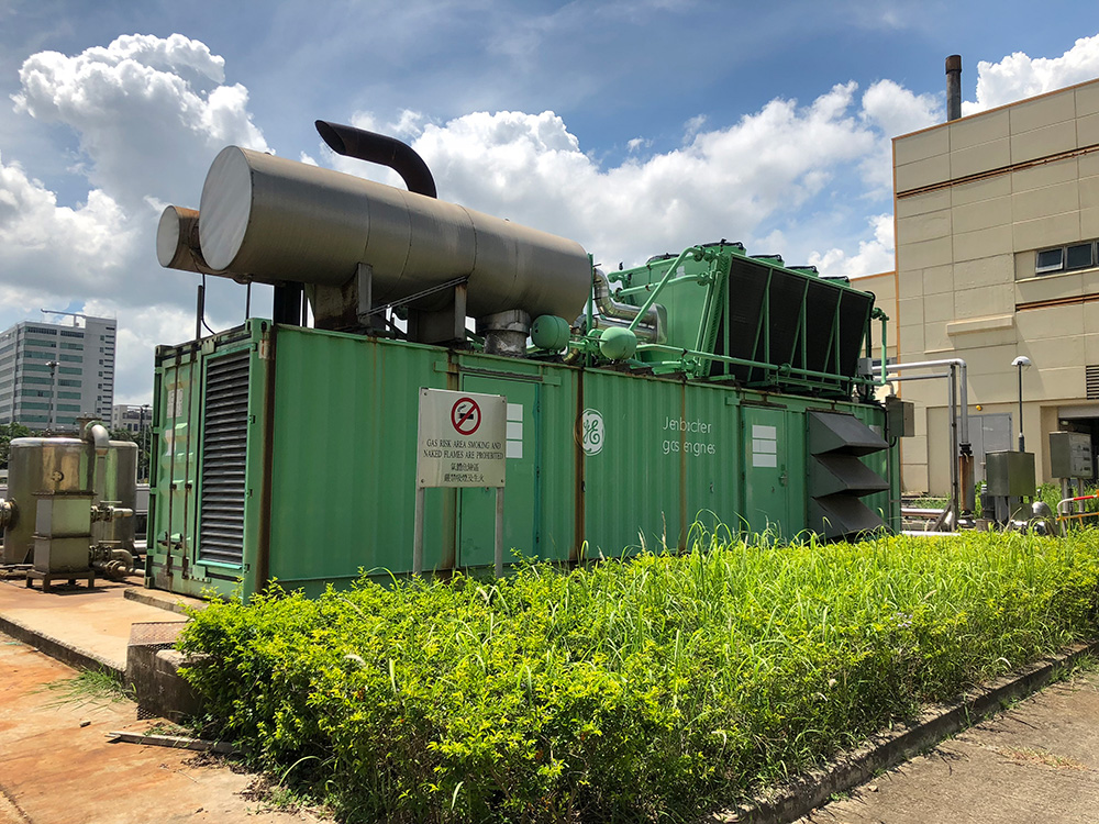 大埔污水處理廠的電熱聯供發電系統