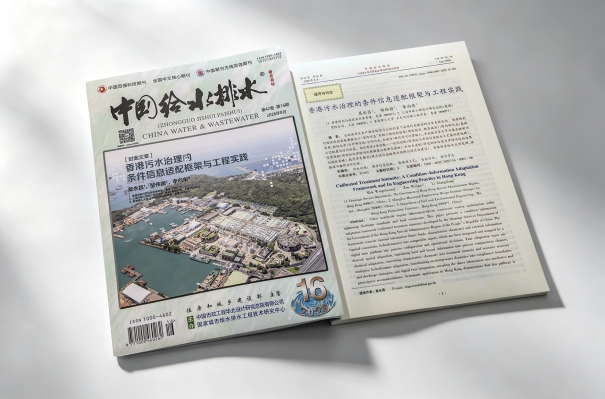 DSD Academic Paper Selected as the Cover Article of 《China Water ＆ Wastewater》