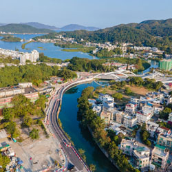 Landscape for Ho Chung River