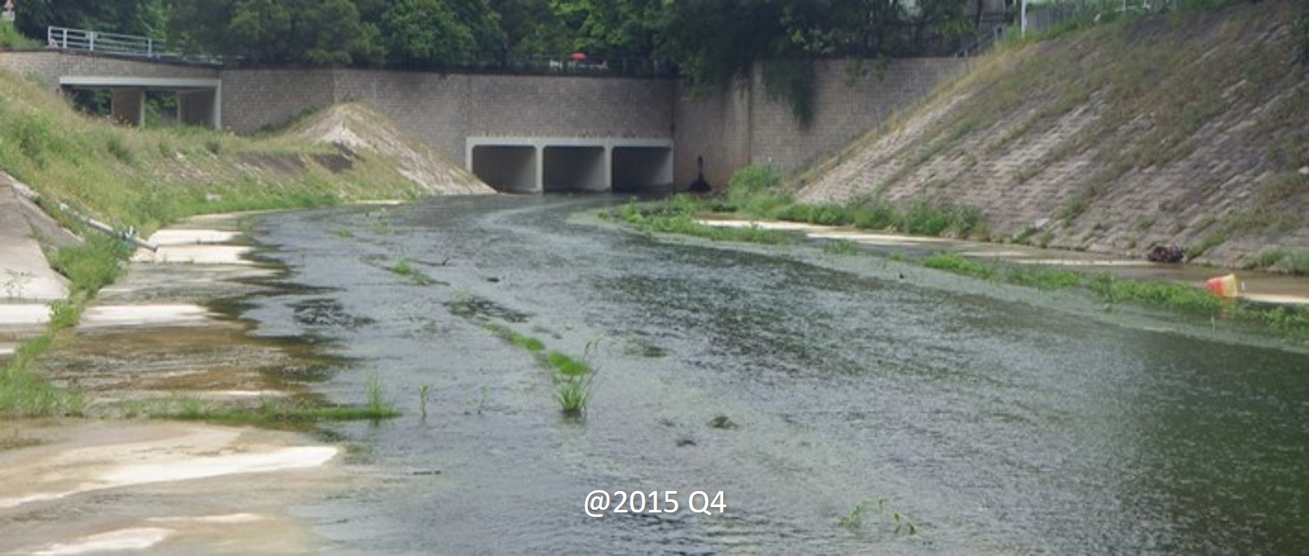 麻笏河 - 改善前