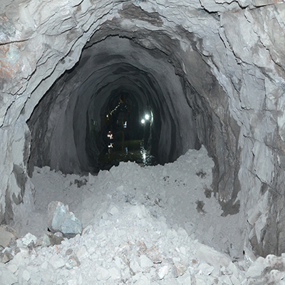 2014 - Breakthrough of deep tunnel system