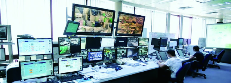 一號主泵房內的控制室