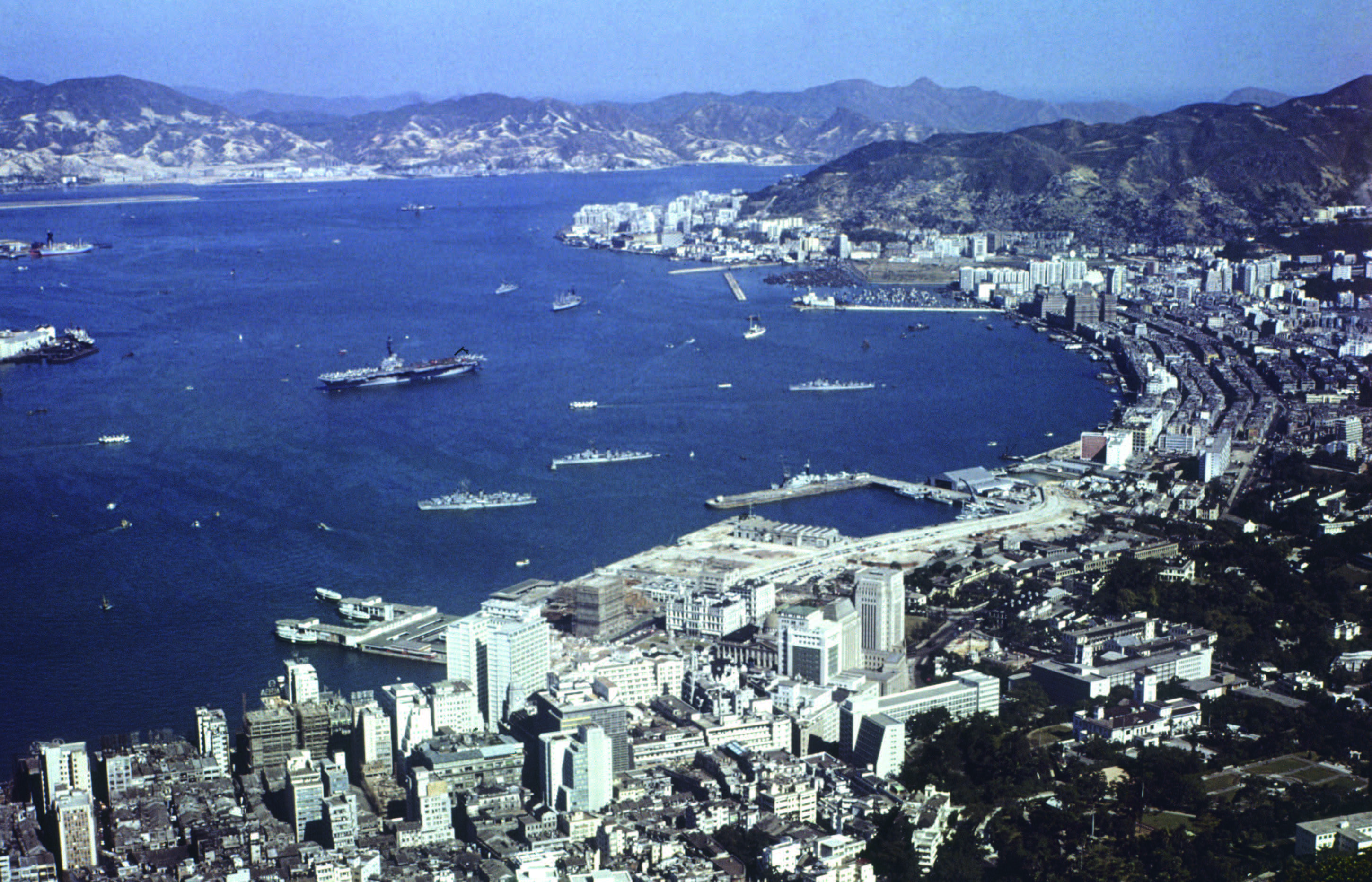 Victoria Harbour in the 1960s