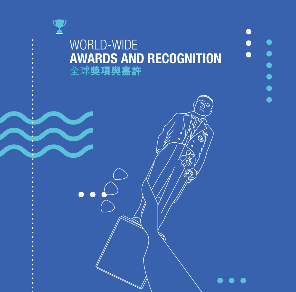 全球獎項與嘉許