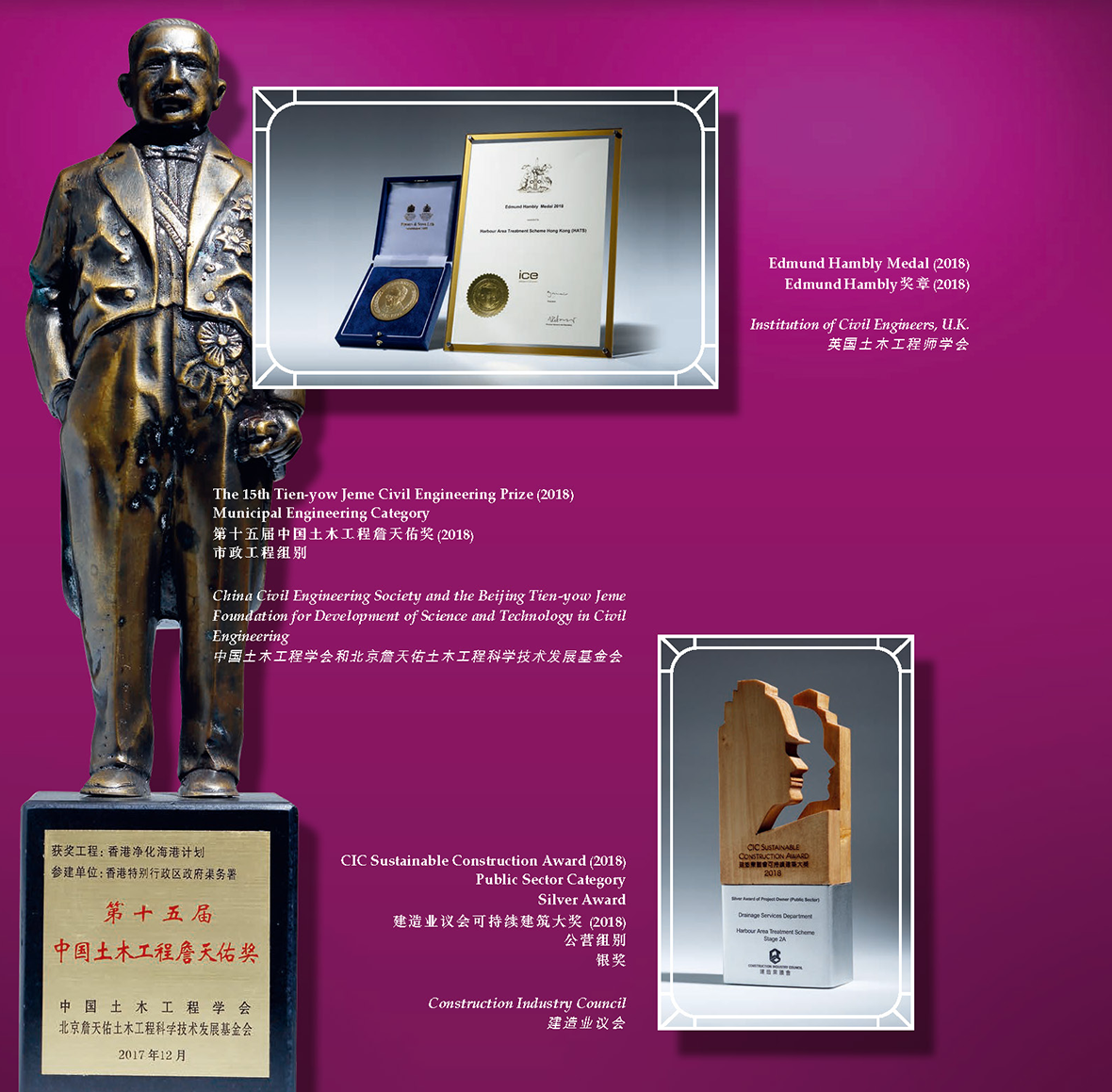 全球奖项与嘉许