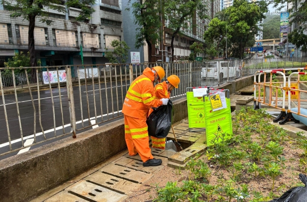 渠务署全面落实雨季前防洪措施