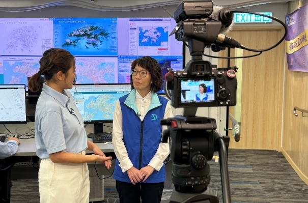 香港電台節目《政正關你事》介紹渠務署智慧防洪新科技