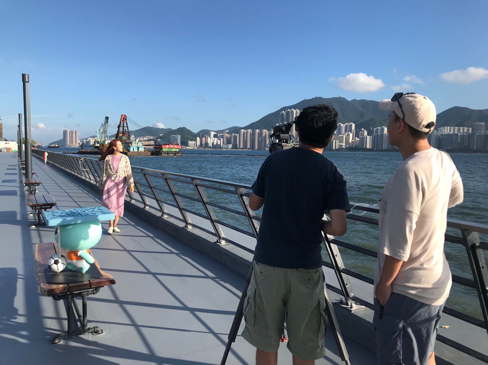 DSD Electrical & Mechanical Engineer, Ms Ivy LEUNG Yick-laam gave an interview to Phoenix TV