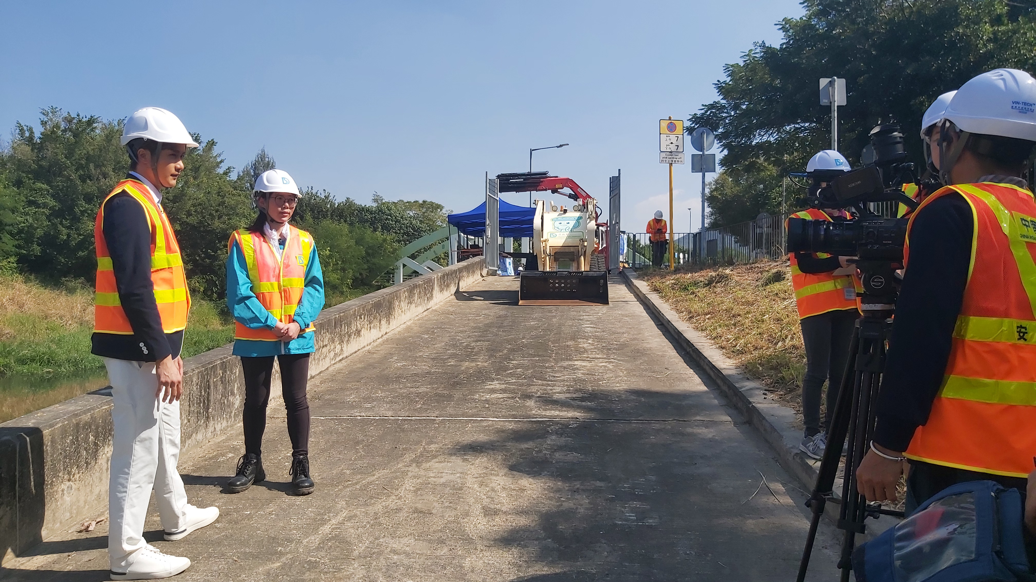 DSD Engineer, Ms Stephanie FENG-xue, gave an interview to RTHK