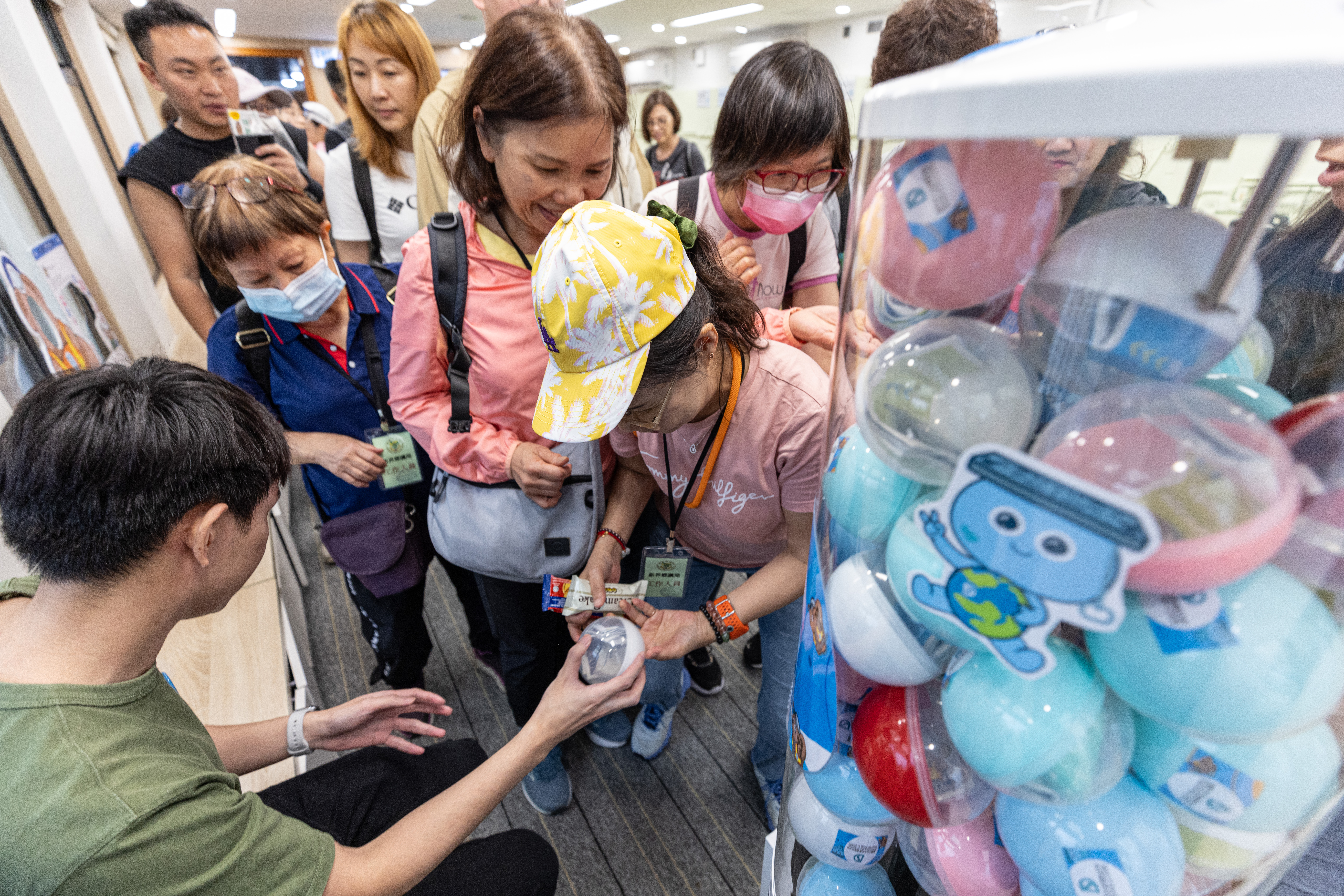 Participants actively participated in mini-games