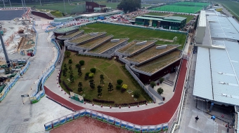 public changing room and toilet
