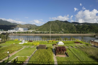 Green Roof at Shatin Sewage Treatment Works