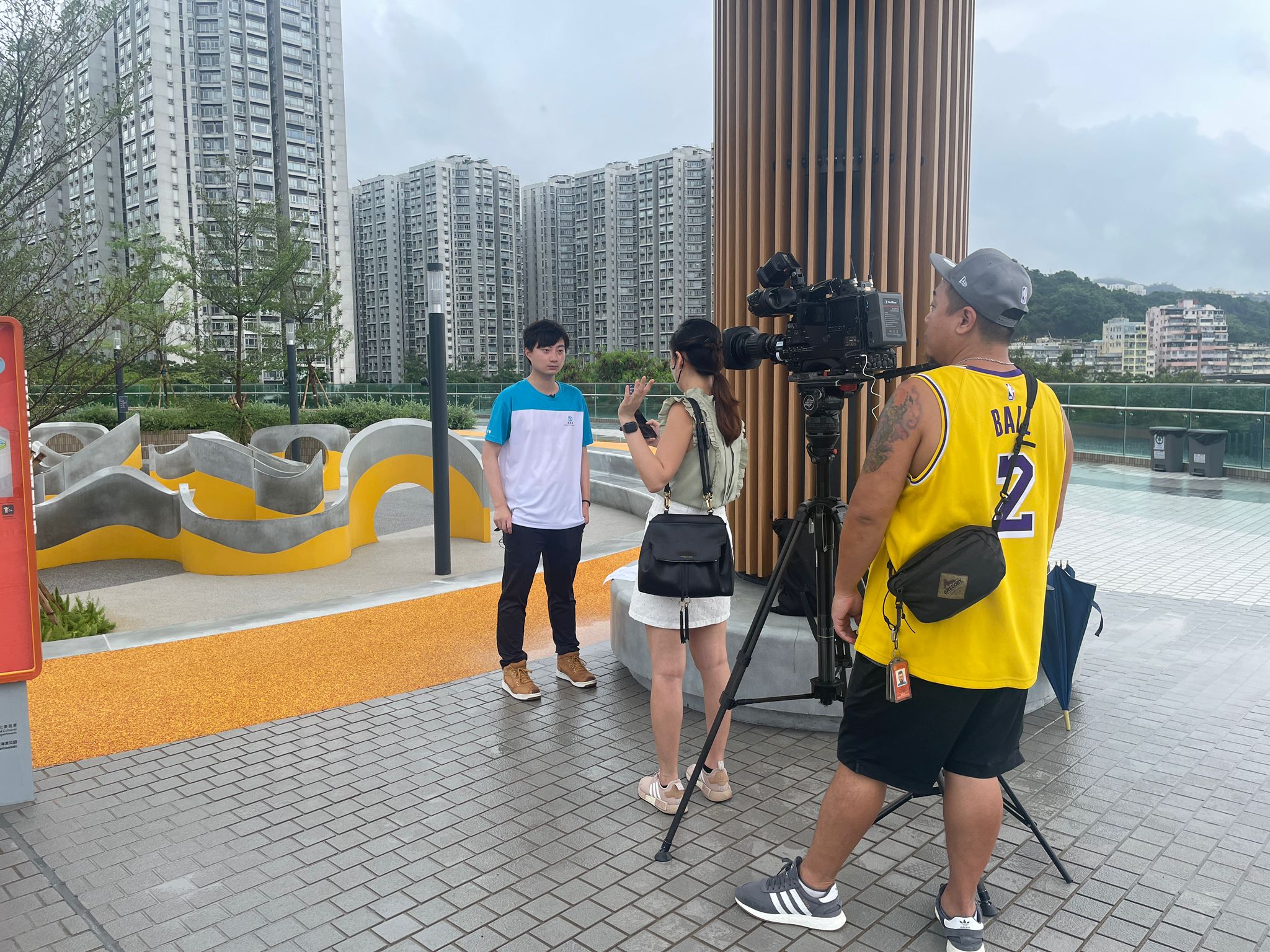 渠務署工程師梅志健先生接受Now TV節目《都會藍圖》專訪