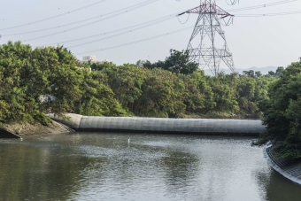 Yuen Long Bypass Floodway Inflatable Dam