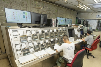 Stanley Sewage Treatment Works Control Room