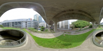 荔枝角雨水排放隧道静水池 (360度全景图)