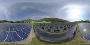 太阳能发电场B区 (360度全景图)