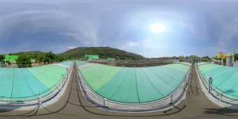 沉澱池 (360度全景圖)