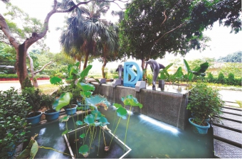 沙田污水處理廠入口