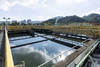 方形的最後沉澱池