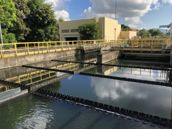 方形的最後沉澱池