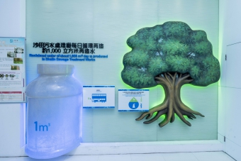 沙田污水處理廠再造水生產設施展覽