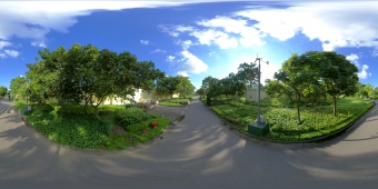 沙田污水處理廠的園境美化工程 (360度全景圖)